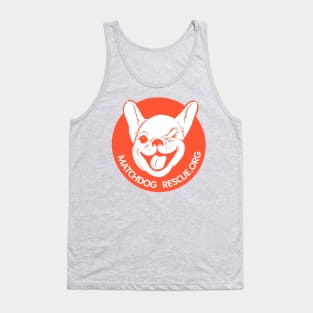 Matchdog Orange logo Tank Top